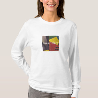 live.art.fullyの女性のワイシャツ tシャツ