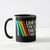 Live By The Goop Retro Gamer Coffee Mug マグカップ (左)