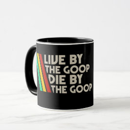 Live By The Goop Retro Gamer Coffee Mug マグカップ