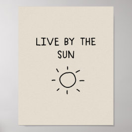 Live By the Sun ポスター