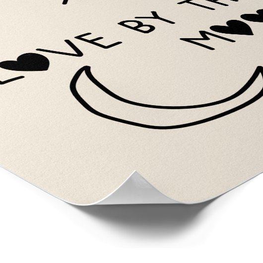 Live by the sun Love by the moon ポスター (角)