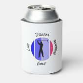 Live, dream, breathe golf 缶クーラー (缶裏面)