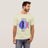 Live, dream, breathe golf tシャツ (正面フル)