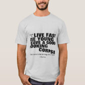 Live Fast - A MisterPシャツ Tシャツ (正面)