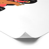 Live Fast Die Eventually Oversized T-Shirt ポスター (角)