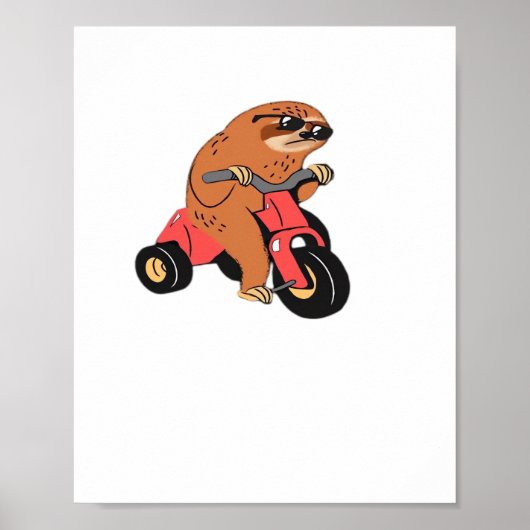 Live Fast Die Eventually Oversized T-Shirt ポスター (正面)