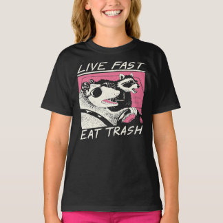 Live Fast! Eat Trash! Classic T-Shirt Tシャツ