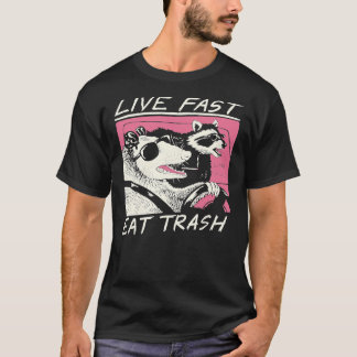 Live Fast! Eat Trash! Classic T-Shirt Tシャツ