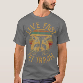 Live Fast Eatrash vintage Tシャツ