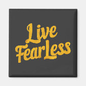 Live Fearless - Motivation マグネット (正面)