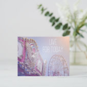 Live For Today -カーニバルはがき ポストカード (スタンド正面)