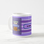 Live for Today – Dynamic Lines Mug コーヒーマグカップ (正面左)