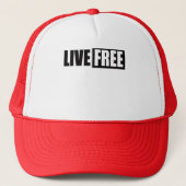 LIVE FREE キャップ (正面)
