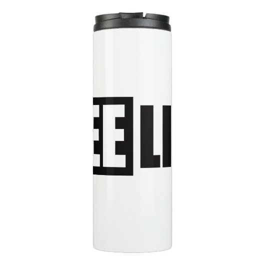 LIVE FREE タンブラー (裏面)