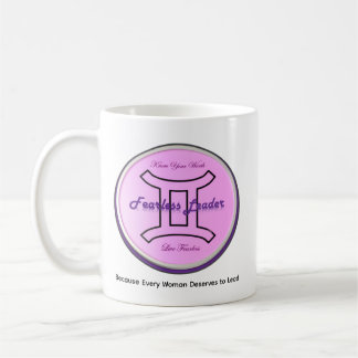 Live Free and Fearless コーヒーマグカップ