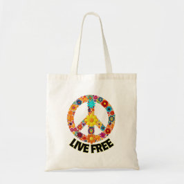 Live Free.w トートバッグ