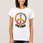 Live Free.w Tシャツ (正面)