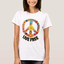 Live Free.w Tシャツ