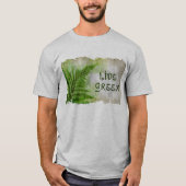 Live Green 環境にやさし Earth Day Tシャツ (正面)
