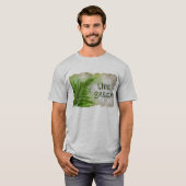 Live Green 環境にやさし Earth Day Tシャツ (正面フル)