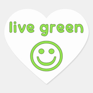Live Green Pro環境再環境にやさし生可能 ハートシール