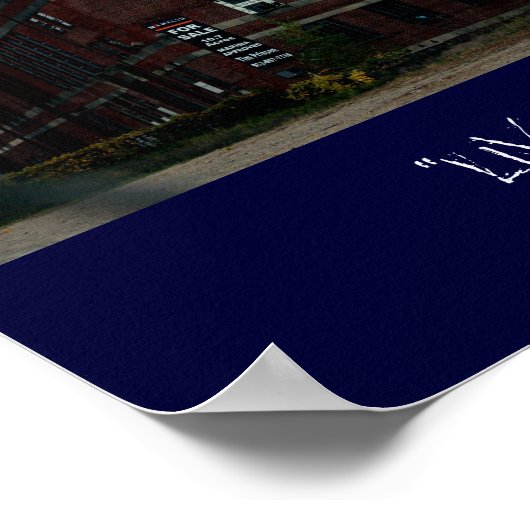 「Live Here」ポスター ポスター (角)