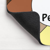 Live in Peace- Racial Harmony マウスパッド (コーナー)