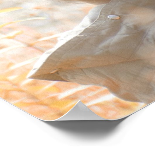 Live in the Moment Daily感動的引用文 ポスター (角)