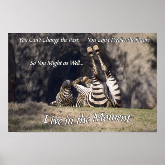 Live in the Moment Poster ポスター (正面)