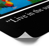 Live In the Sunshine ポスター (角)