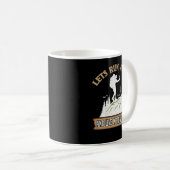 Live In The Woods おもしろい Hiking Camping_611 コーヒーマグカップ (正面右)