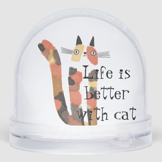 Live Is Better With Cat – Cute Cat Lover Gift  (裏面)