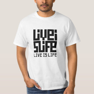 Live is life  tシャツ