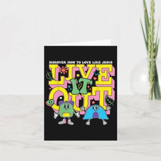 Live It Out How To Love Like Jesus Vbs Summer Camp カード (正面)
