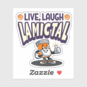 Live, Laugh, Lamictal シール (シート)