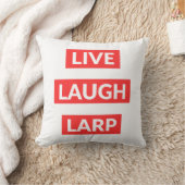 Live Laugh Larp クッション (ブランケット)