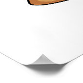 Live Laugh Lava Funny Volcano Pun ポスター (角)