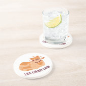 Live Laugh Loaf Cat Coasters コースター (側面)
