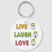 Live Laugh Love キーホルダー (裏面)