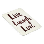 Live Laugh Love ビンテージ 励ましの名言 マグネット (右側)