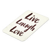 Live Laugh Love ビンテージ 励ましの名言 マグネット (左側)