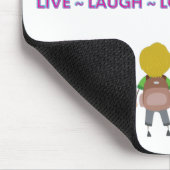 Live ~ Laugh ~ Love ~ Learn スクール教師 マウスパッド (コーナー)