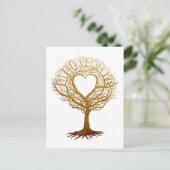 Live Laugh Love - Tree of Life ポストカード (スタンド正面)