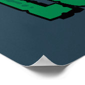 Live Laugh Lovecraft Cute Cthulhu ポスター (角)