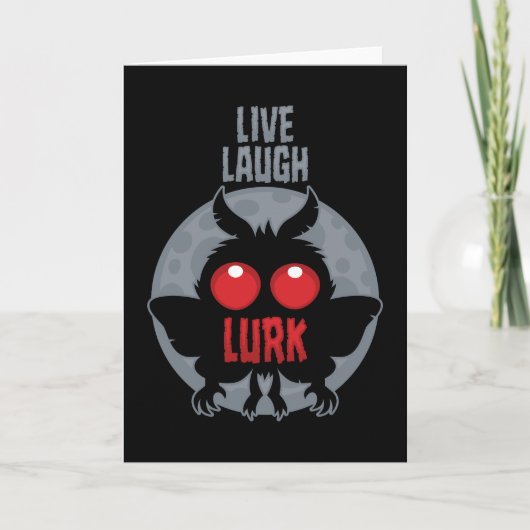 Live Laugh Lurk モスマン 未確認生物 カード (正面)
