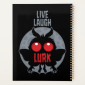 Live Laugh Lurk モスマン 未確認生物 プランナー手帳 (裏面)