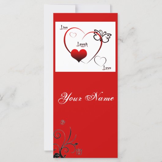 Live、Law、Love Bookmark (正面)