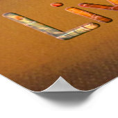 Live Life Largeは素敵な日の猫と犬の寄り添い ポスター (角)