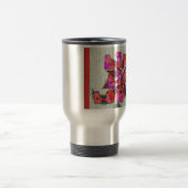 「Live Life Large」アートプリント トラベルマグ (中央)