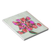 「Live Life Large」アートプリント ノートパッド (アングル)